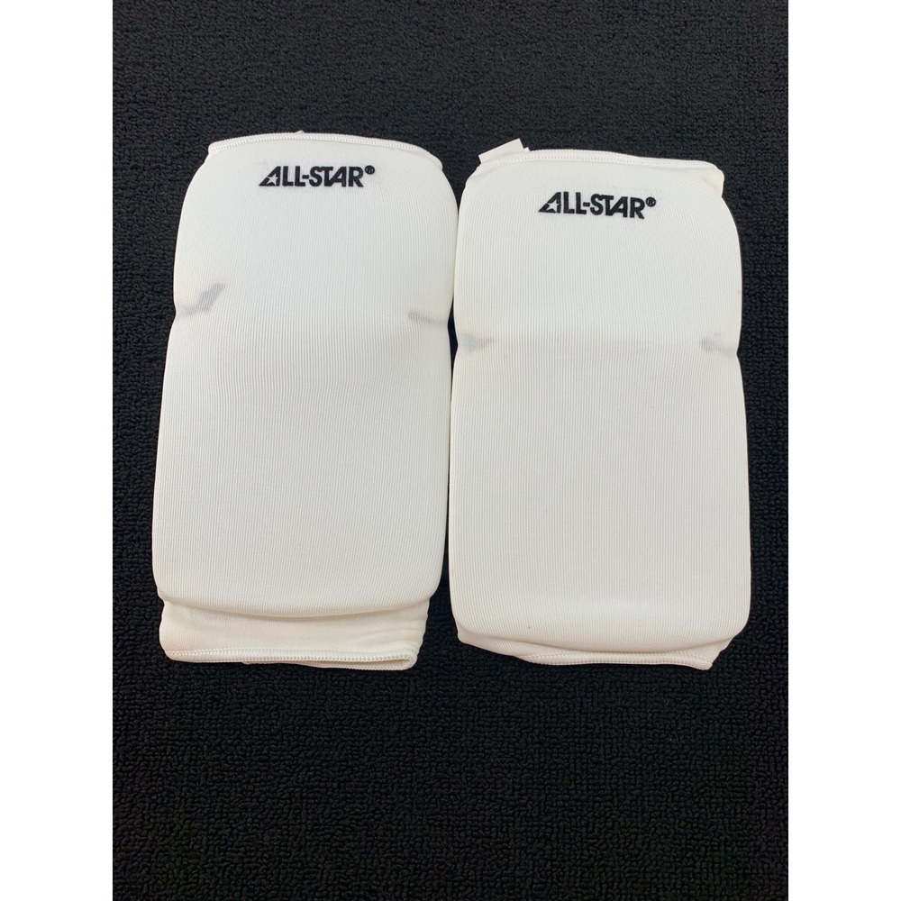All Star Extra Long Sports‎ Knee Pad White Extra Large Wrestling Soccer Football